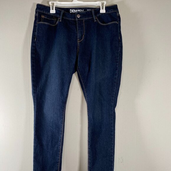 Levi's Denizen Modern Skinny Denim Jeans Women's 14 S/C Mid Rise Blue Casual - Picture 1 of 15